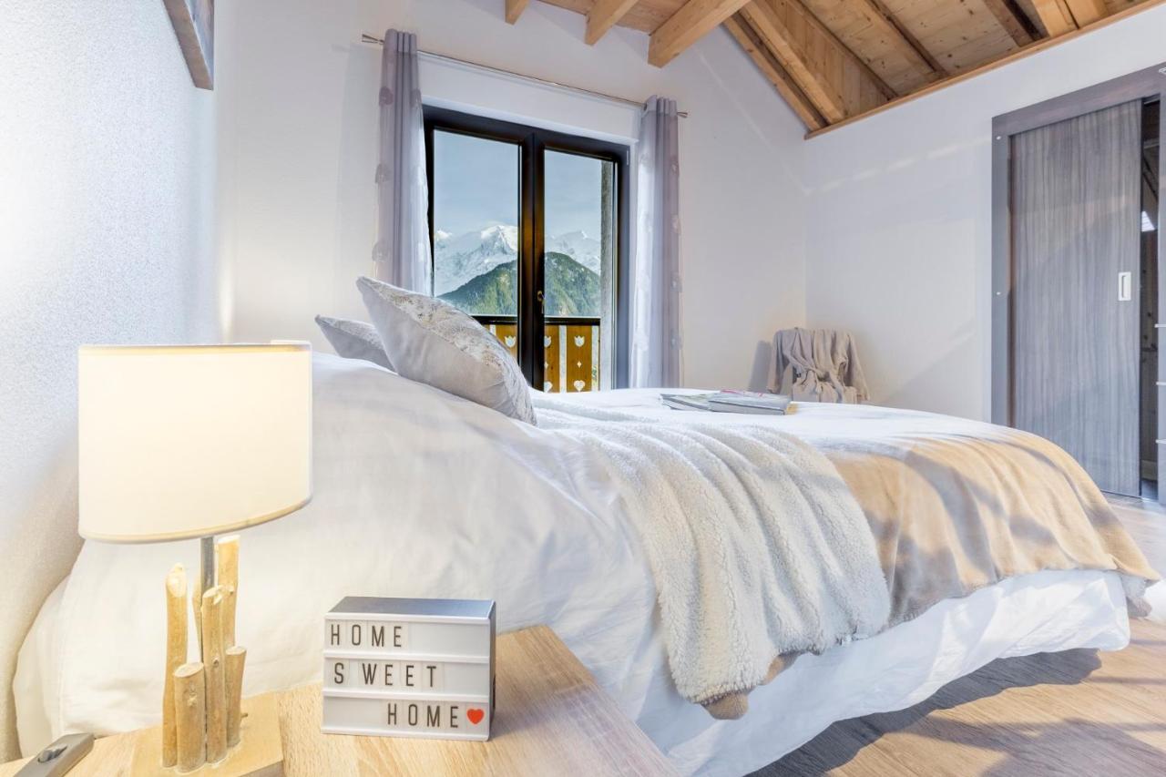 Les Edelweiss Mont-Blanc - Gite Classe 3 Etoiles Passy  Bagian luar foto