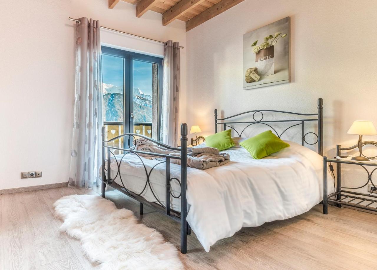 Les Edelweiss Mont-Blanc - Gite Classe 3 Etoiles Passy  Bagian luar foto